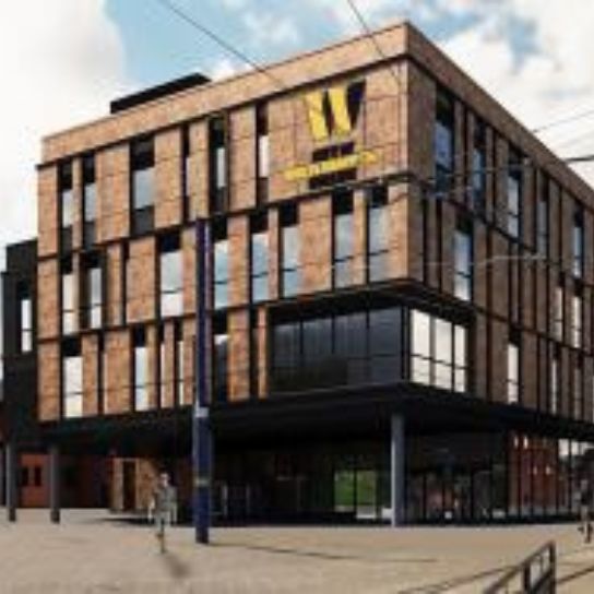 An artist's impression of the college's new building at the City Learning Quarter